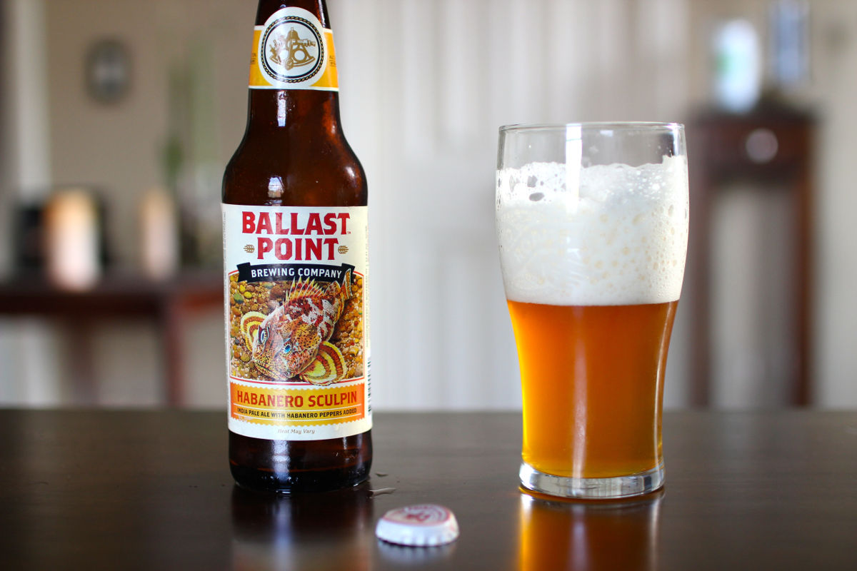 Пиво Ballast Point’s Grapefruit Sculpin. Фото: Beer Chatter