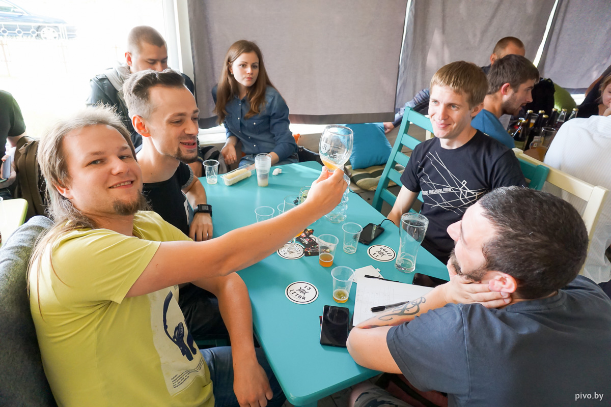 Конкурс домашних пивоваров. Минск, лето 2016
