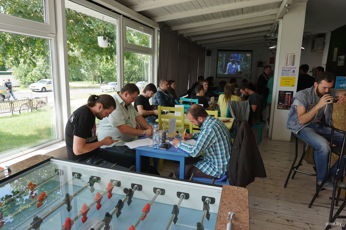 Конкурс домашних пивоваров. Минск, лето 2016