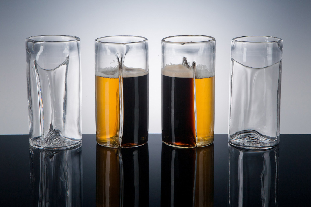 Dual Beer Glass