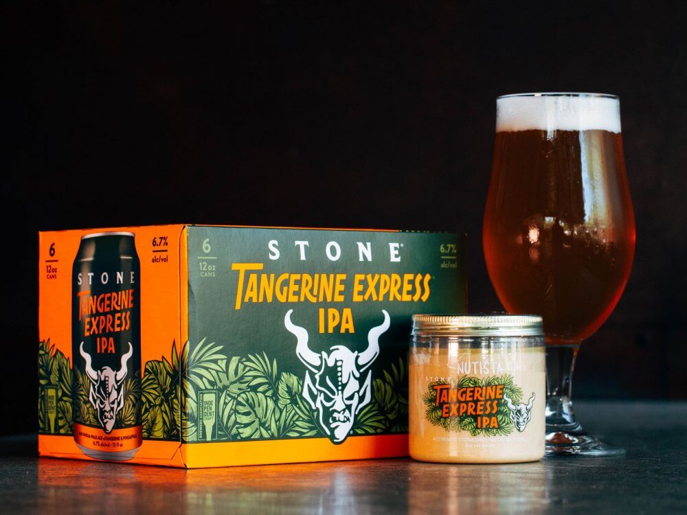 Nutista Stone Tangerine Express IPA Nutbutter