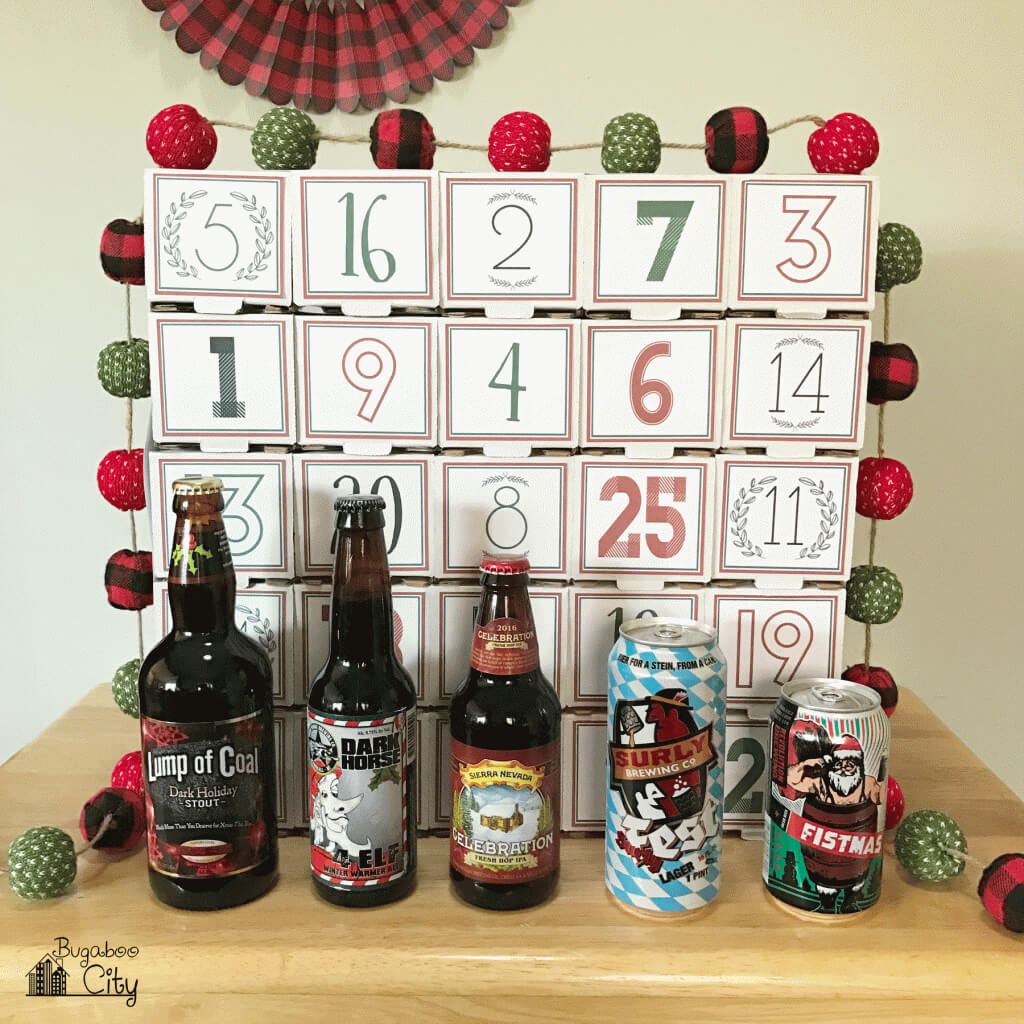 Лучший подарок для биргика на Рождество и Новый год — пивной адвент- календарь