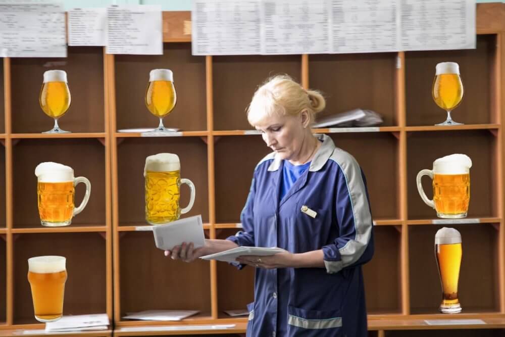 Пиво на почте