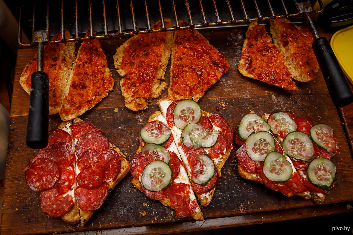 Фуд-пейринг в баре «Чапскі»