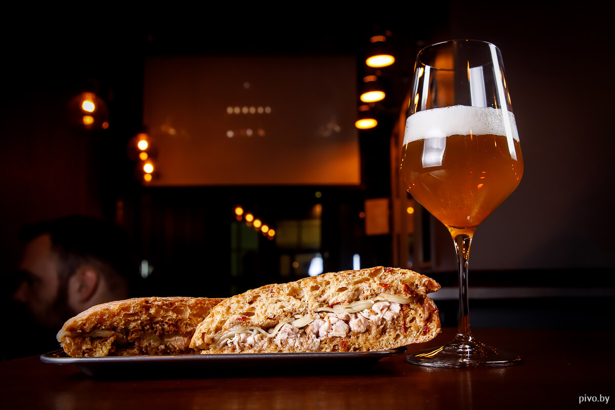 Фуд-пейринг в баре «Чапскі»