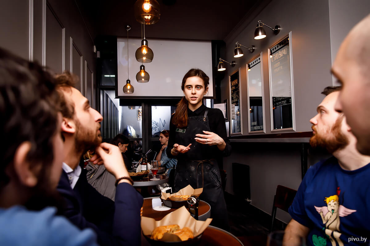 Фуд-пейринг в баре «Чапскі»