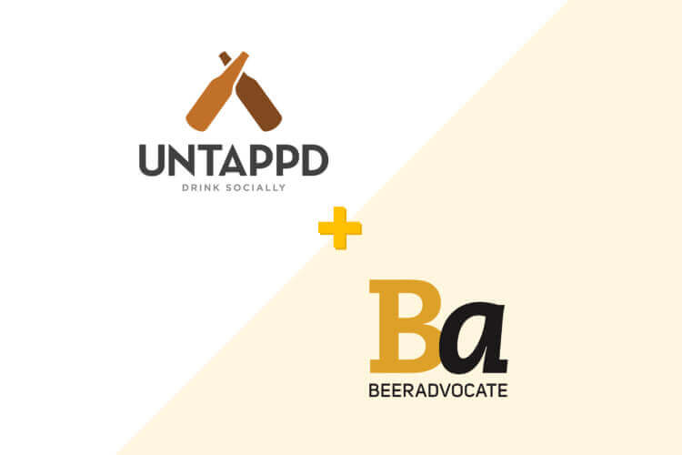 Untappd + BeerAdvocate
