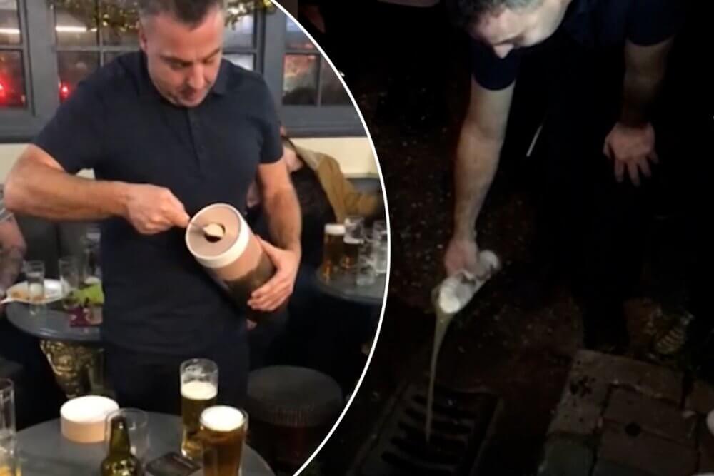 Брат и сестра смешали прах отца с пивом и вылили в канализацию